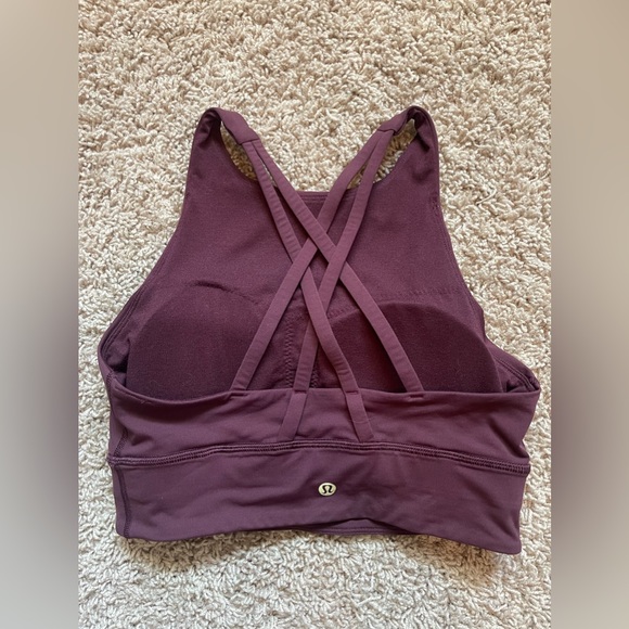 Lululemon energy bra high neck longline lunar new year - Picture 2 of 2
